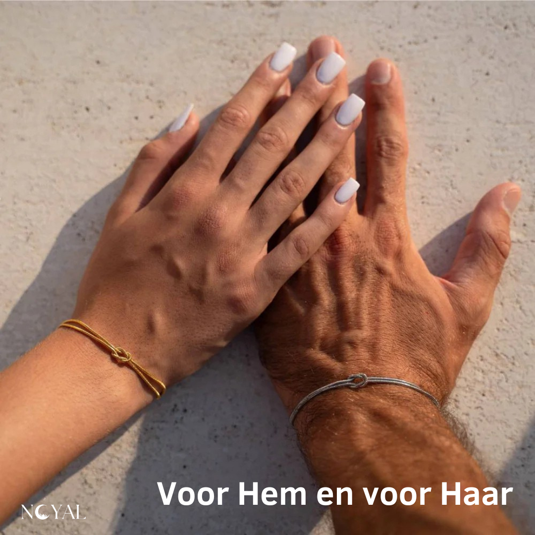 Minimalistische Knoop Armband