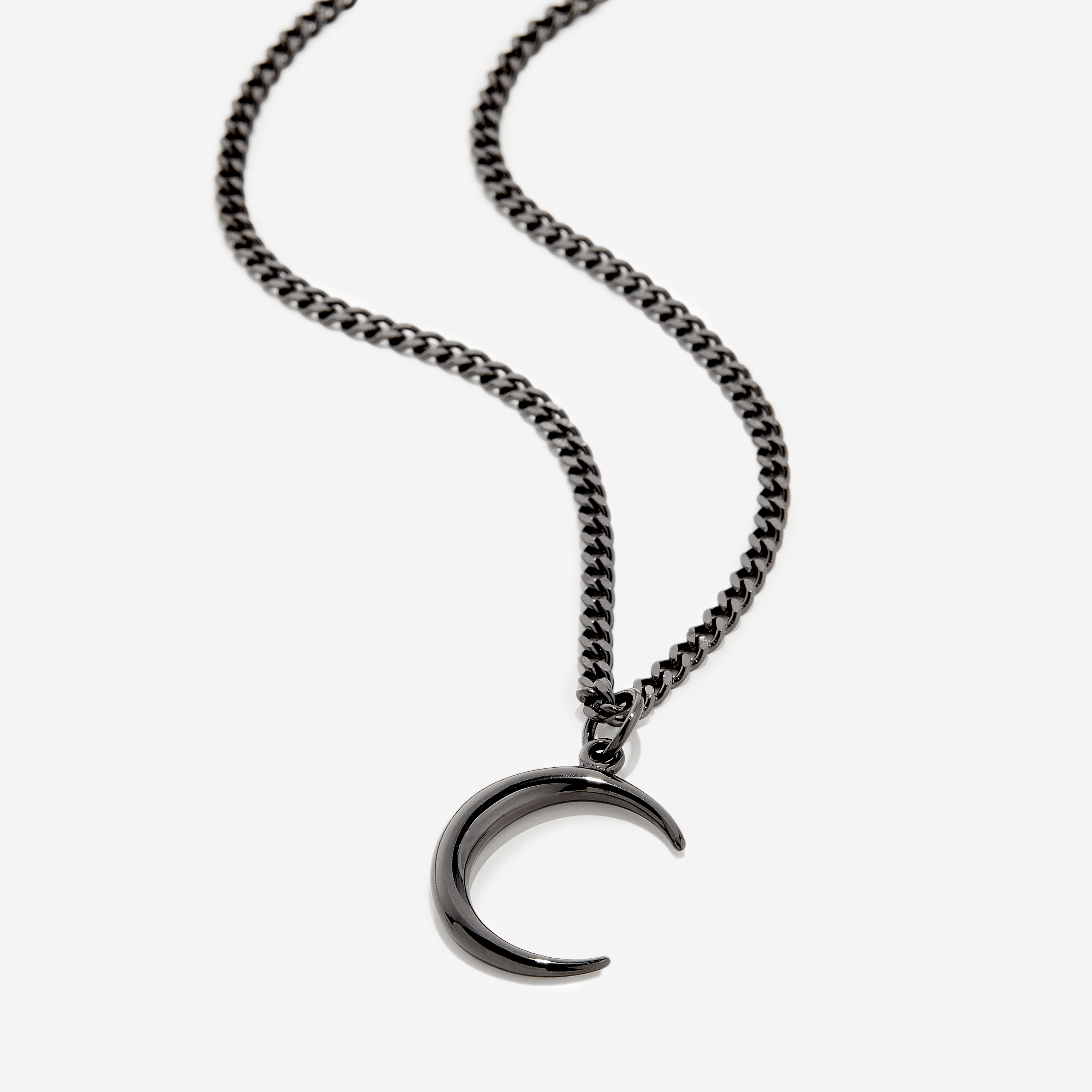 Halve maan ketting | Heren