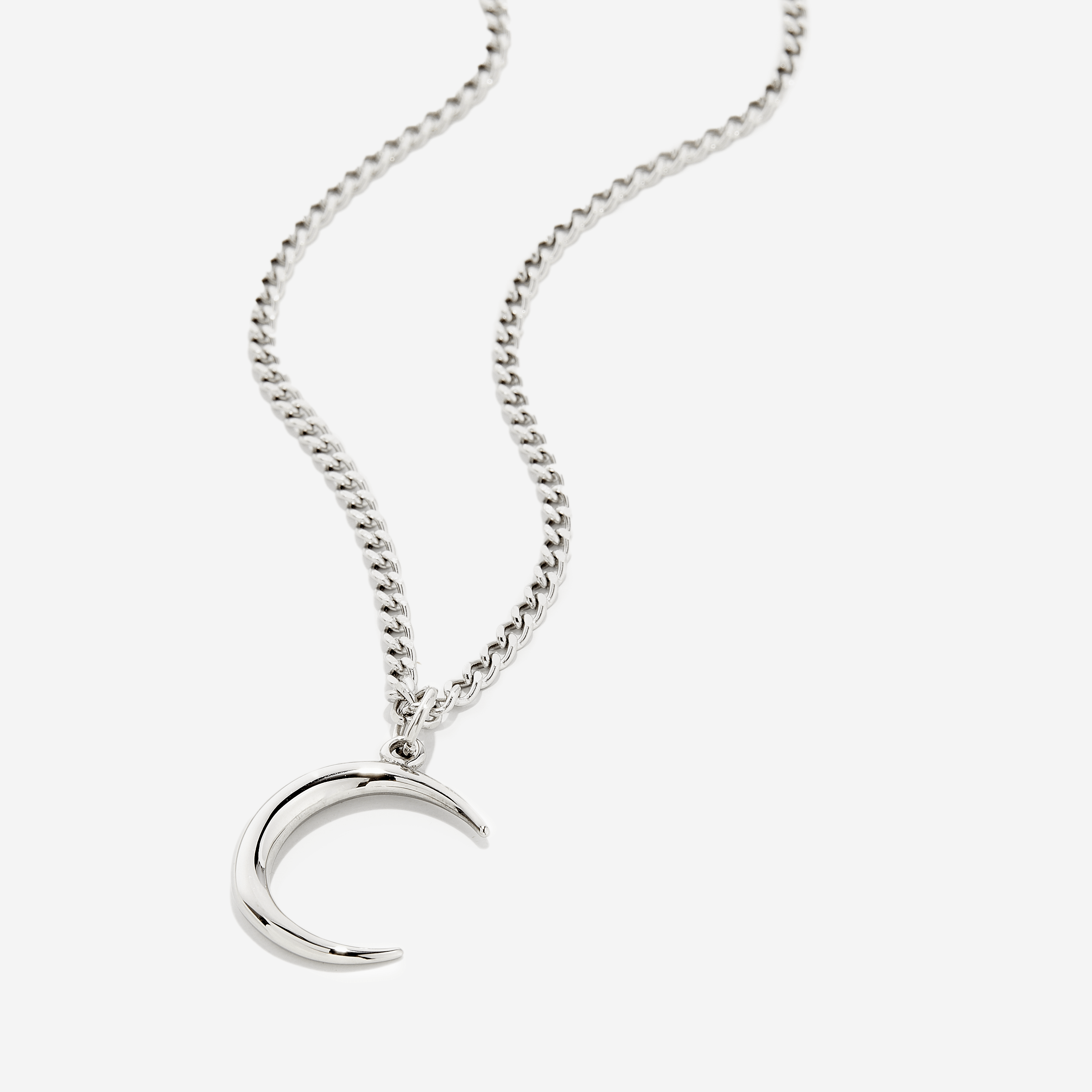 Halve maan ketting | Heren