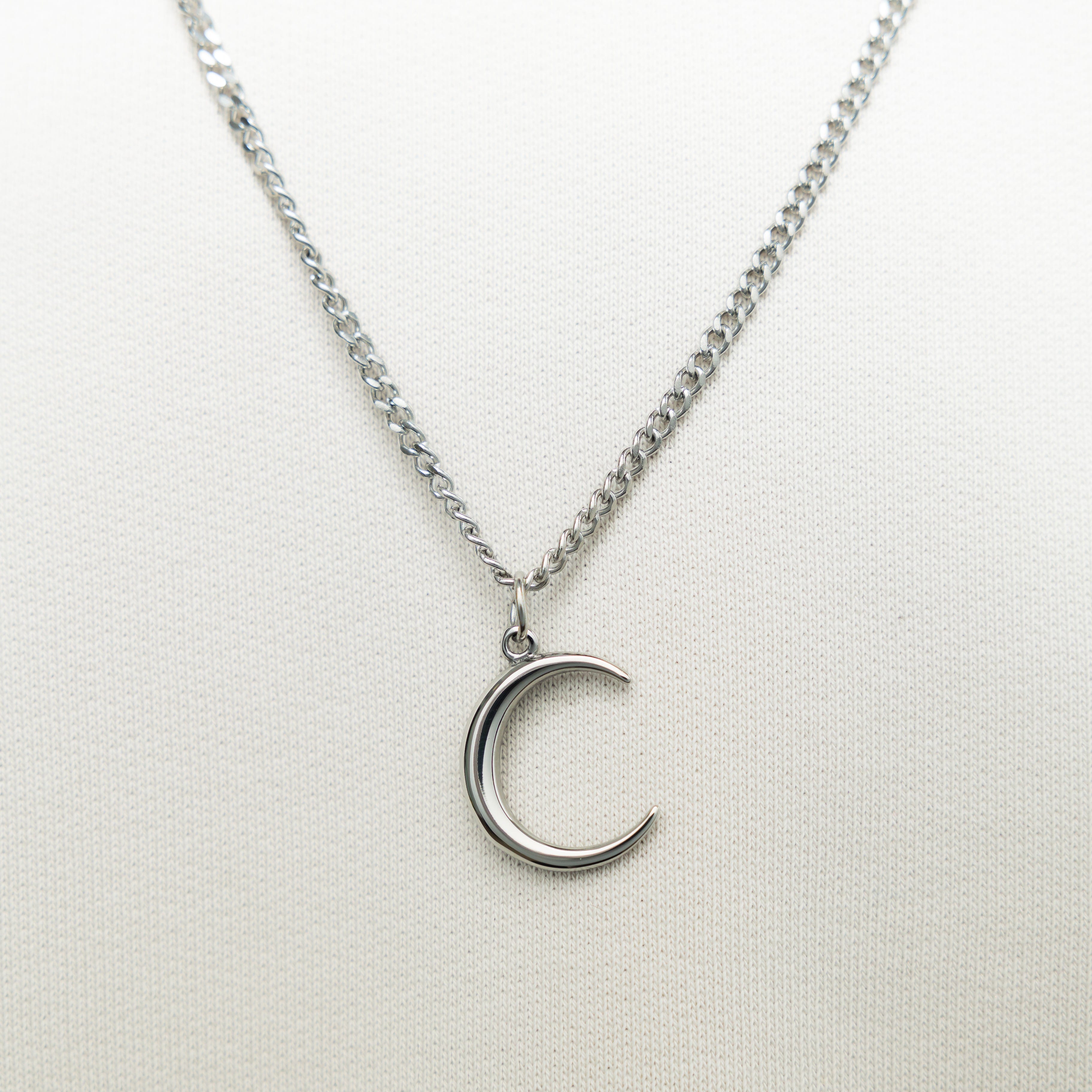 Halve maan ketting | Heren