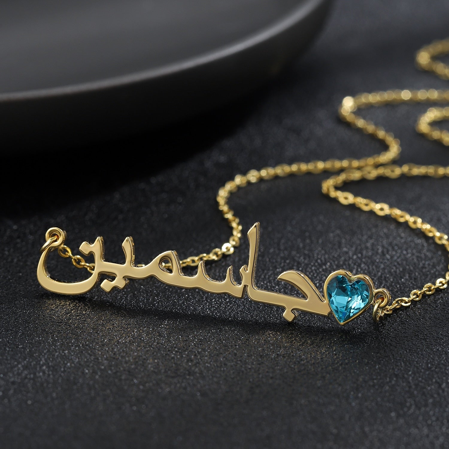 GEPERSONALISEERDE ARABISCHE GEBOORTESTEEN KETTING