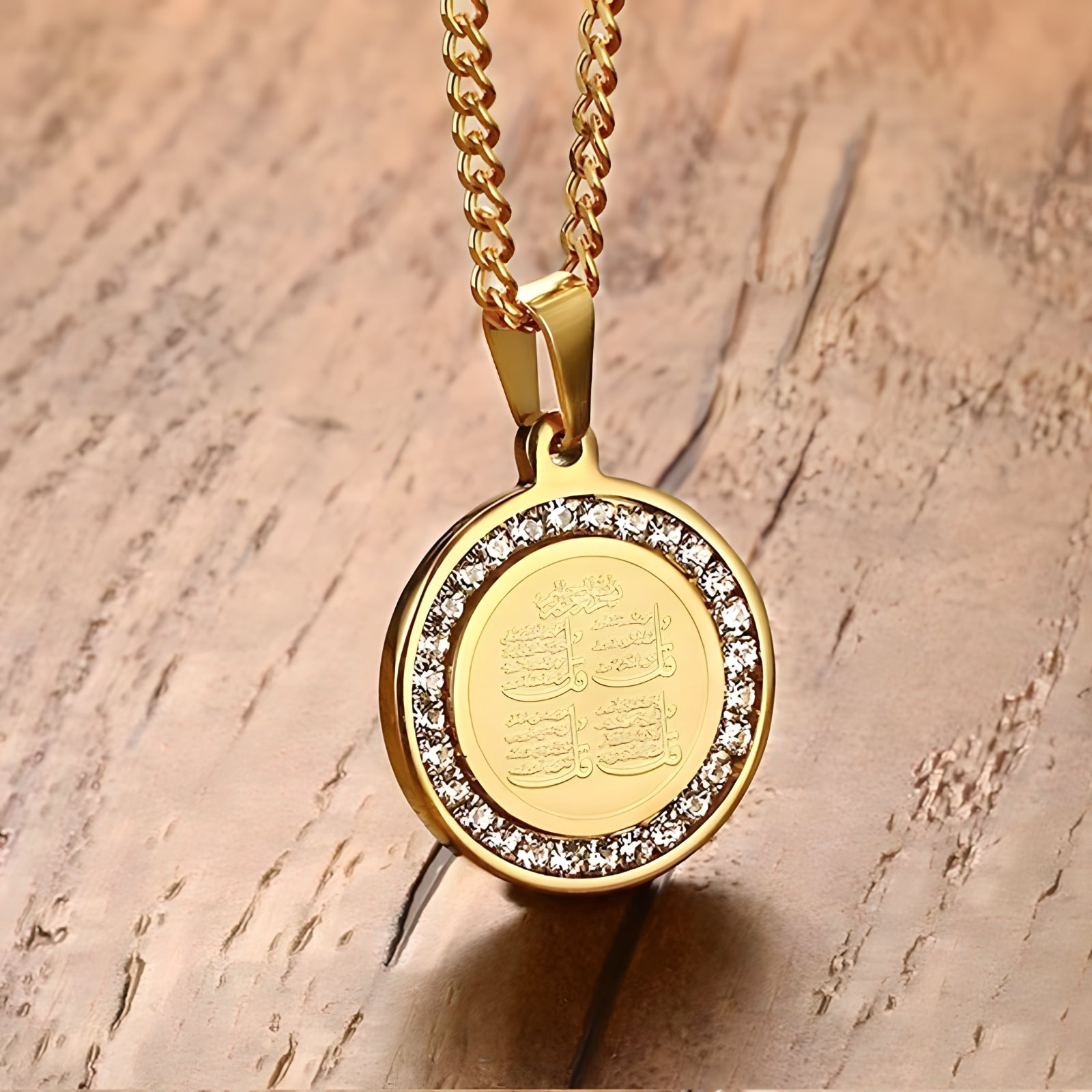 4 Qul Kristallen Ketting