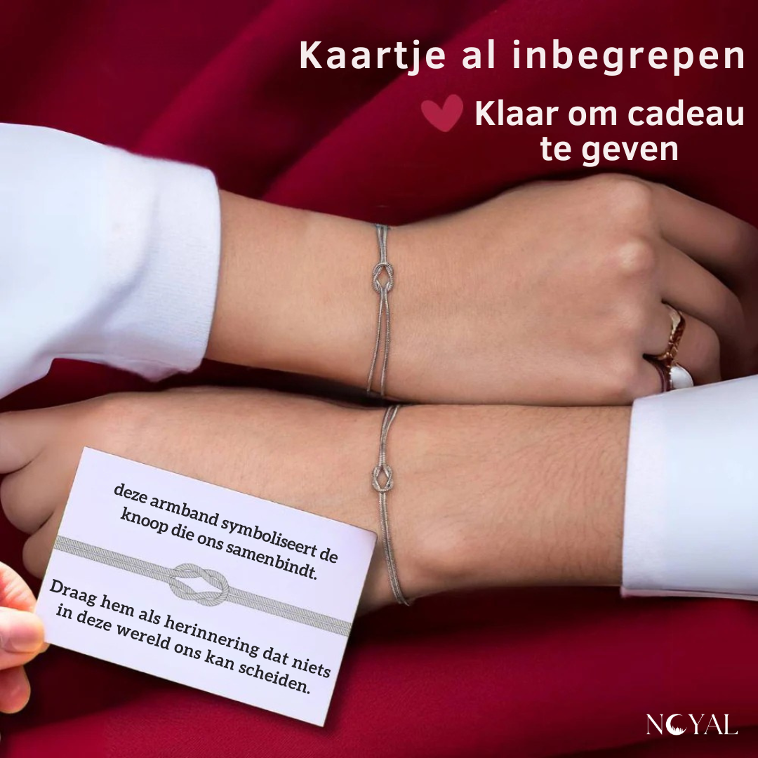 Minimalistische Knoop Armband