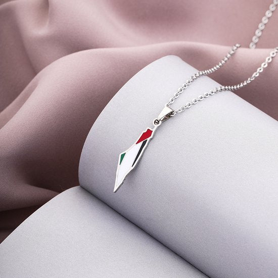 Palestina vlag | Ketting